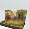 zalati Mini Shrubs Grass Tuft Bushes Model Figures for DIY