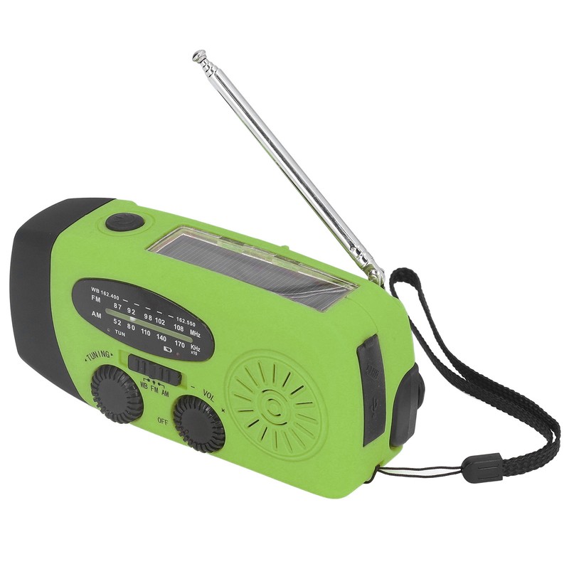 Hand Crank Solar Radio Multifunctional Emergency Radio LED Radio with