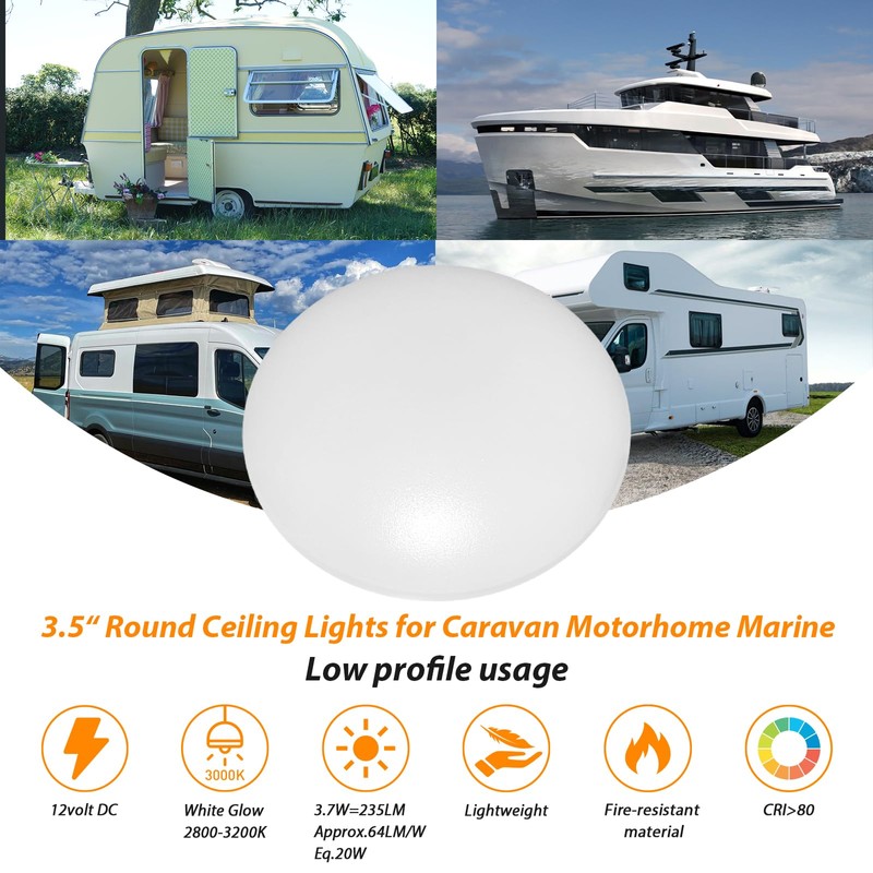 Dream lighting RV Lights Interior Fixture for Living Room, Under