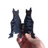 Cute Doberman Claw Clip,Novelty Acetate Hair Claw Clip for Women,Fashion