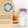 Cloth Covers for Sourdough Starter Jars, Pink Leopard Butterfly Heat