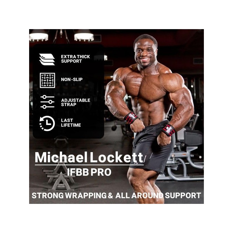 Schiek Sports Model 1112 Heavy Duty 12" Wrist Wraps -