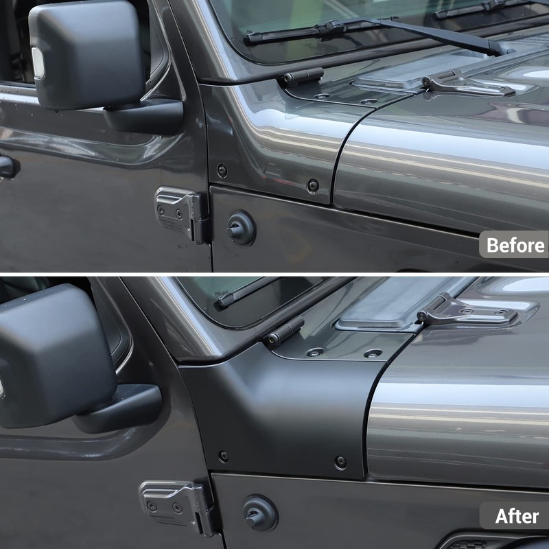 Hoolcar Cowl Body Armor Outer Corner Guards Hood Guard Cover