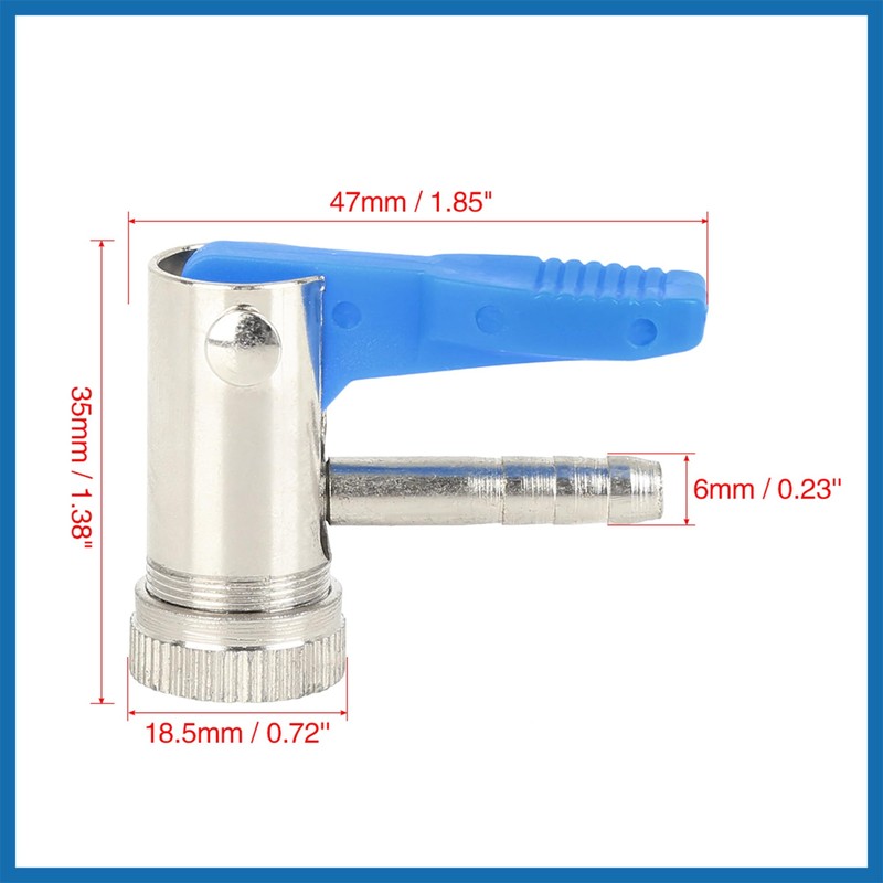 A ABSOPRO Car Portable Tyre Inflator Valve Chuck Connector for