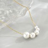 Jewigo Pearl Necklaces for Women 18K Gold Plated Pearl Choker