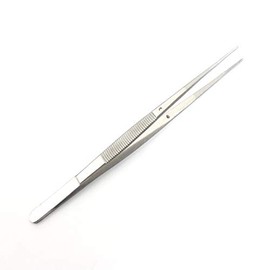 OdontoMed2011® 6.25" STRAIGHT STAINLESS STEEL COLLEGE TWEEZERS ODM
