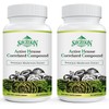 Active Hexose Correlated Compound 1500 mg Supplement, Natural 8 Mushroom