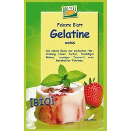 Bio Vita Organic Leaf Gelatine White (6 x 10 g)