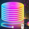 Lamomo LED Neon Rope Lights 32.8Ft, RGB LED Strip Lights