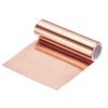 sourcing map Copper Sheet Roll 2000mm x 80mm x 0.05mm,