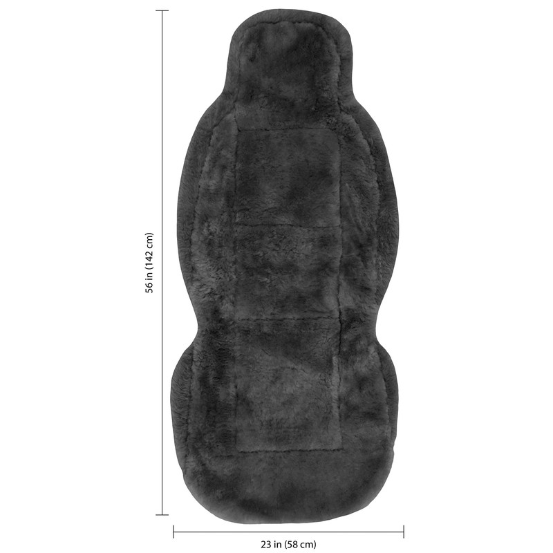 Eurow Australian Merino Sheepskin Car Seat Cover, Plush Universal Fit