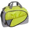 BRUBAKER Small Sports Duffel Bag Gym Bag Grey Green