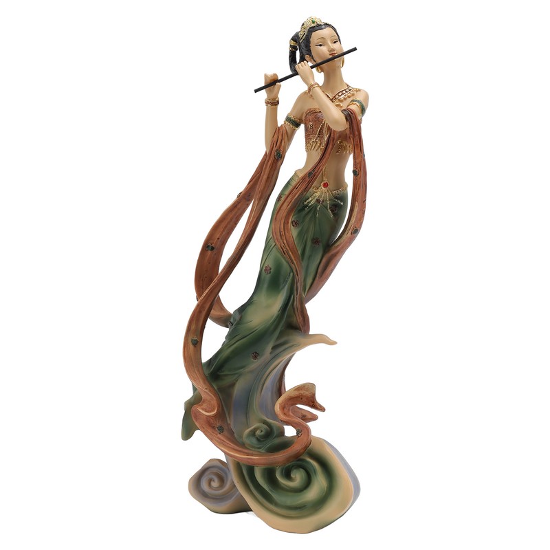 Resin Ancient Beauty Statue Chinese Style Classical Beautiful Women Figurine