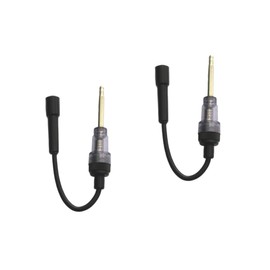 BUGUUYO 2pcs Spark Tester Ignition Coil Combustion Detector Inline Ignition System Test Kit for Gasoline Engine
