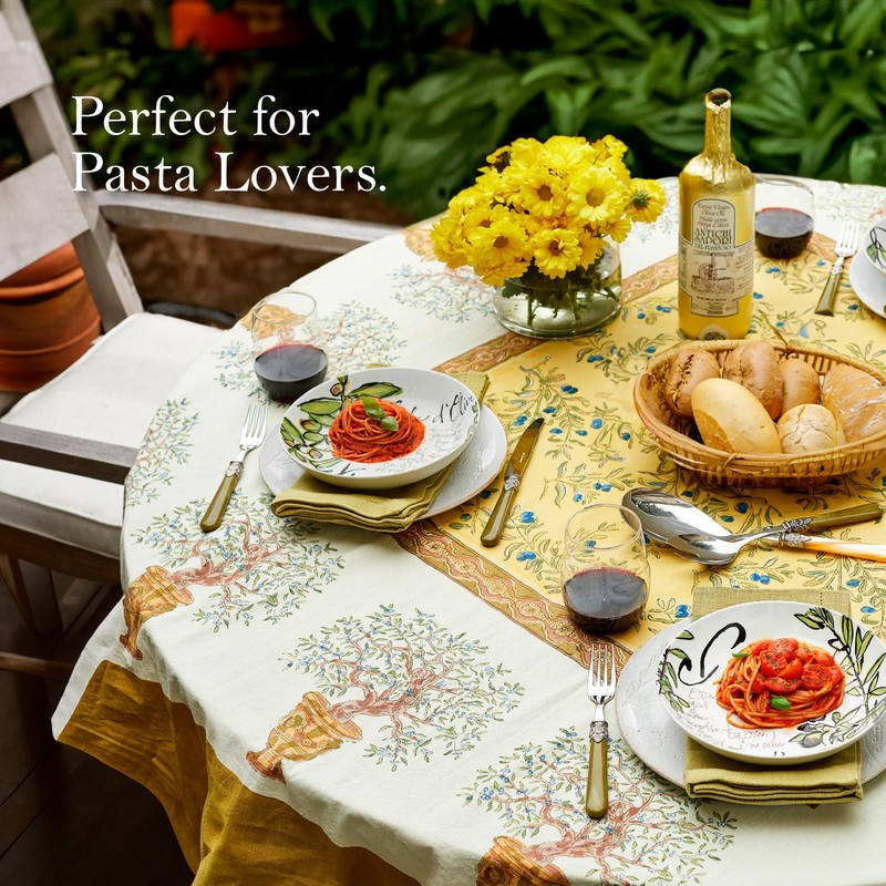 Rosanna Pasta Bowls, Set of 4, 8.25" – Porcelain Pasta