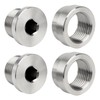 joytrace M18x1.5 Oxygen Sensor Weld Bungs & Plugs Kit (2
