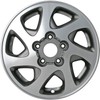 Multiple Manufactures ALY69348U10 Silver Wheel with Machined and Meets All