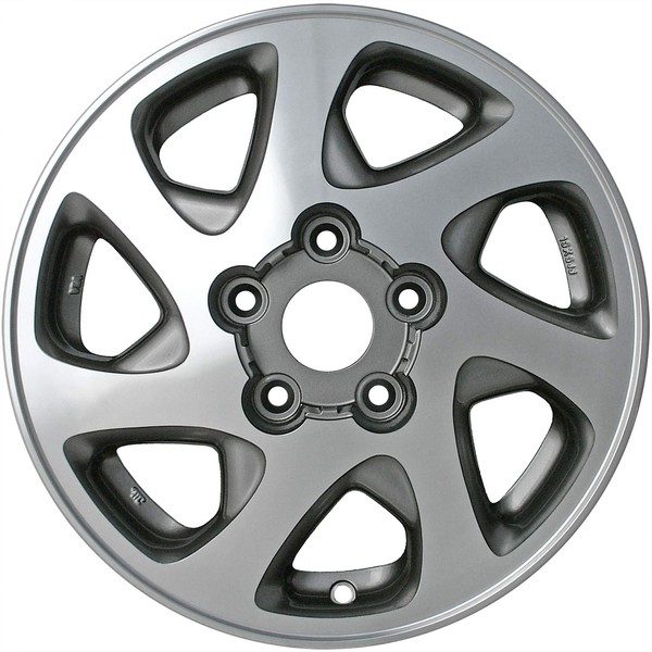 Multiple Manufactures ALY69348U10 Silver Wheel with Machined and Meets All