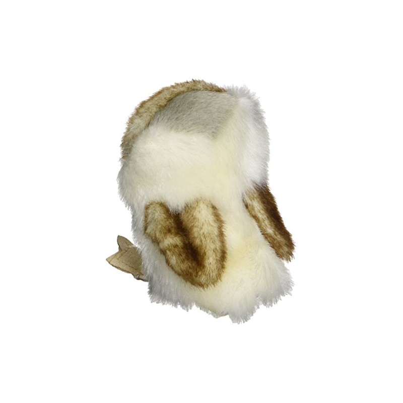 Folkmanis Mini Barn Owl Finger Puppet Cream, Brown, 1 EA