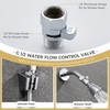Shower Valve, Aomasi Brass Constructed Shut Off Valve Gate Flow