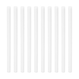 PATIKIL Humidifier Cotton Filter Sticks, 10 Pcs Refill Sticks Filter Wicks Replacement for USB Mini Humidifiers Portable Diffuser (5.31'' x 0.28''), White