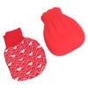 Hot Water Bottle Silicone Explosion Proof Hot Water Bag with