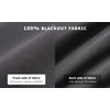 LazBlinds 100% Blackout Roller Shades, No Tools No Drill Cordless