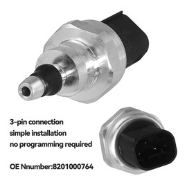 Wjelet 1 Pcs Turbo Exhaust Air Pressure Sensor 8201000764 for Nissan Qashqai X-Trail Vauxhall Renault Megane Vivaro Grand Scenic Master, Vacuum Boost Exhaust Air Pressure Sensor