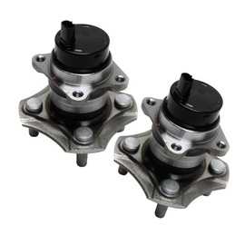 KarParts360 For Scion xA 2004 2005 2006 Wheel Hubs Driver and Passenger Side Rear | Pair | 4 Lugs | Non-Driven Type | 4 by 3.94 inches Bolt Pattern | With Ball Bearing | Front Wheel Drive | 4245052021