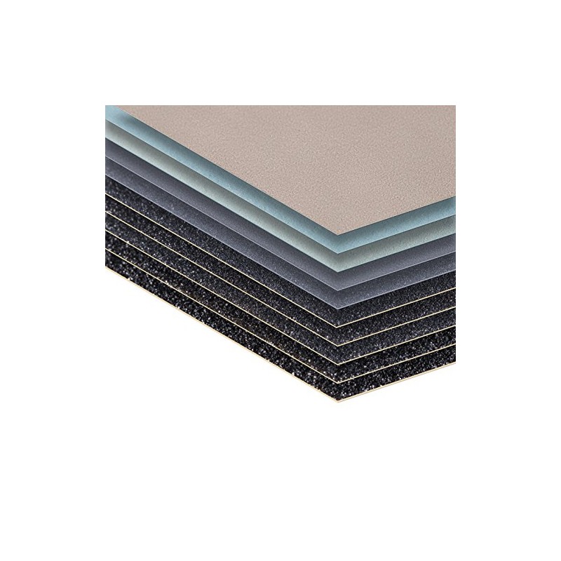 5 Sheets P5000 Grit Sandpaper Wet and Dry Sandpaper 210