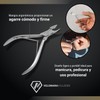 Alicate Cuticula 4 Pulgadas Corte Completo Pedicure Acero Inoxidable Profesional