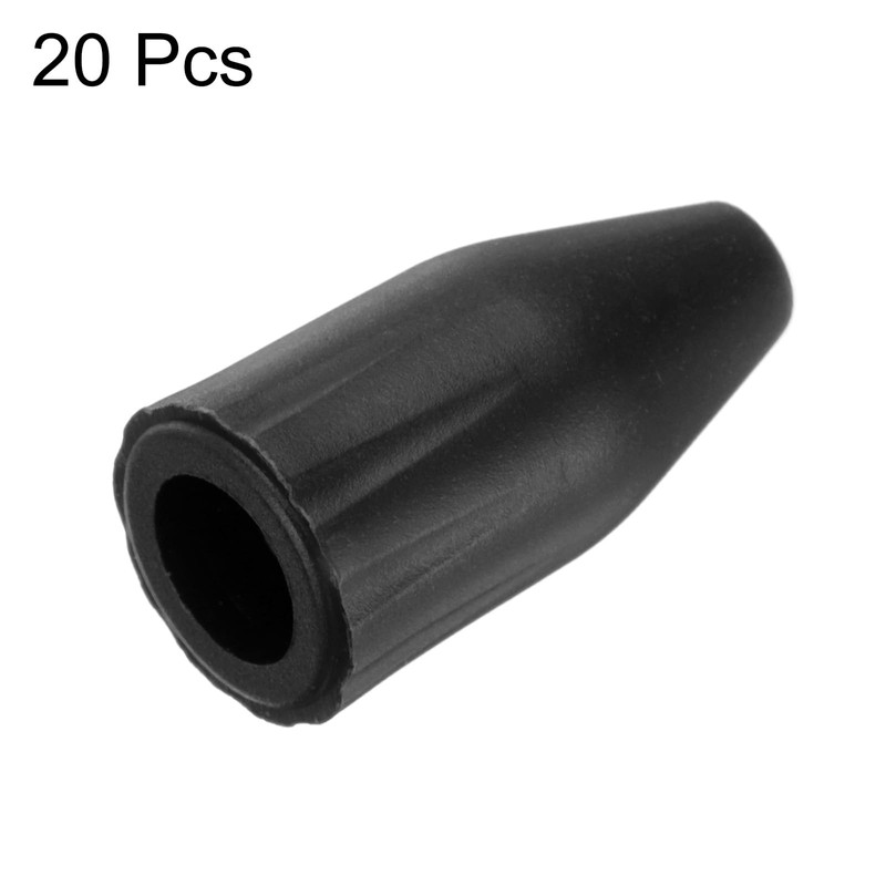 HARFINGTON 20 Pcs Air Nozzle Tip 6mm Rubber Blow Gun