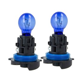 CARALL Halogen Bulbs 12 V White with Xenon Effect (HP24W 12V 24W P24W) Pack of 2