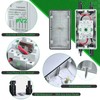 ZJWZJH Solar Disconnect Switch DC1500V 32Amp Isolator Solar Switch with