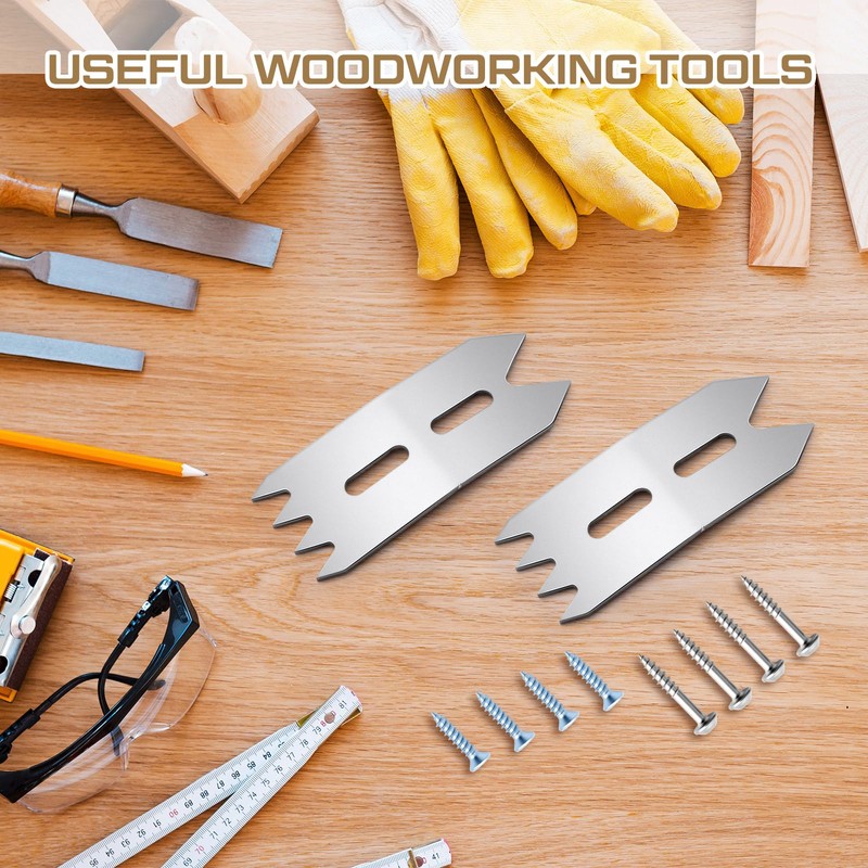 Shimeyao 8 Pcs Slab Clamping Dogs for Woodworking Tools Slab