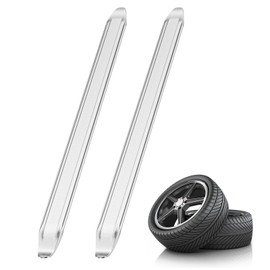 LBJFYHJN 2 Stück Reifenheber, 300mm Reifenheber Fahrrad, Metall Montierhebe Reifenmontage Werkzeug, Montierhebel Reifen, Reifenmontage Hebel für Fahrrad, MTB, E-Scooter