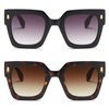 ProudDemon Classic Wayfarer Sunglasses, Black Frame with Grey Lenses (Black+Tortoise