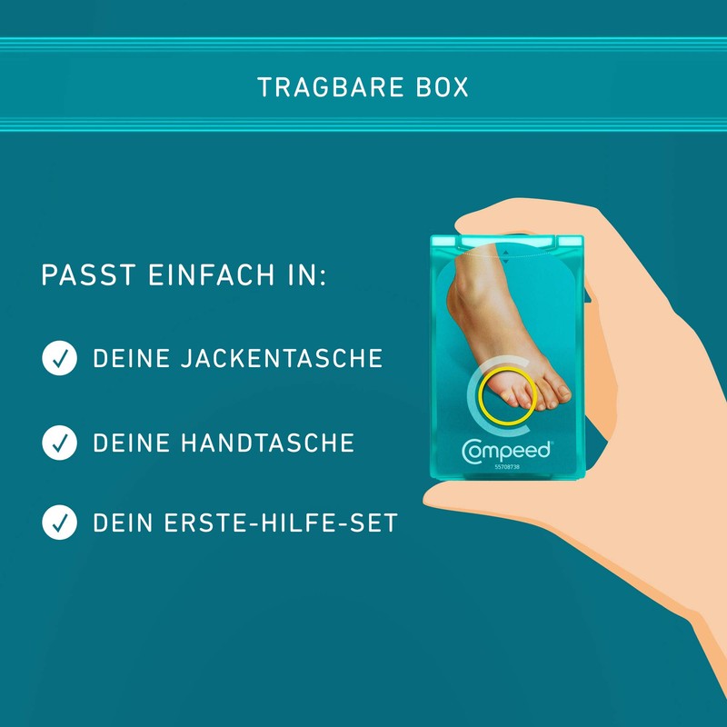 Compeed Corn Plasters Medium - Hydrocolloid Plasters Against Corns on