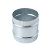 ZOWZEA 3 Inch Round Galvanized Steel Duct Connector - Metal