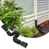 CLKE Rain Gutter Downspout Extension, Flexible Down Spout Extender, Drain