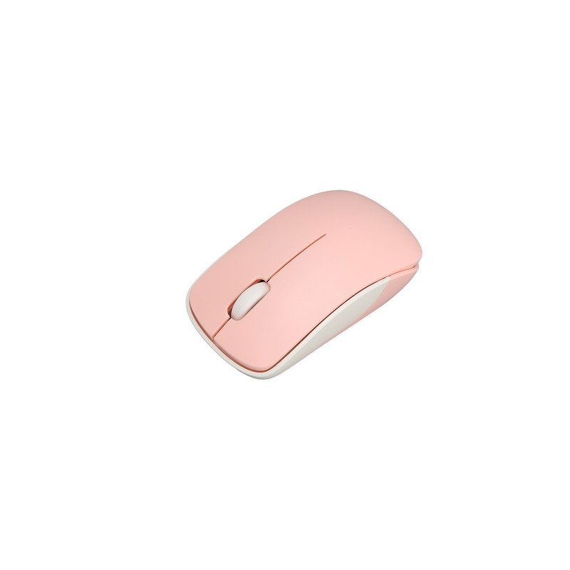 Wireless Keyboard Mouse Combo Mini Portable Retro Silent 2.4G Wireless
