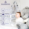 BARBONS Fitted sheets for baby cot, 60 x 120 cm
