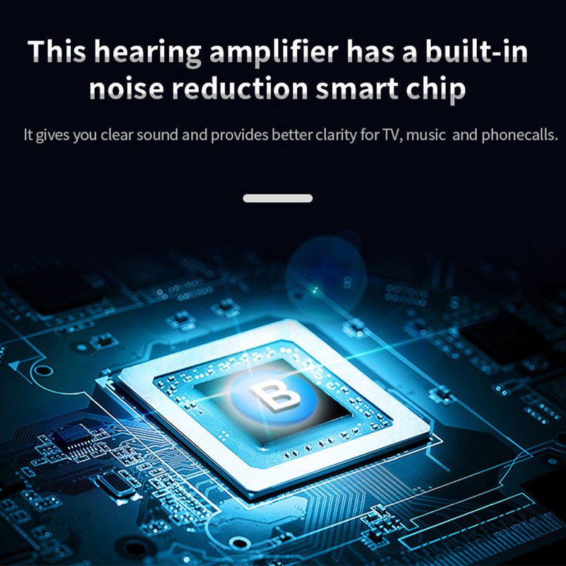 Z-360BT Rechargeable BT Sound Amplifier Hearing Aid for Left and