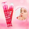 Expressions 8pc Roller-Ball Glitter Lip Gloss Set, 8 Assorted Fruit