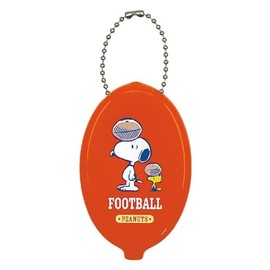 Marimo Craft SPPS-099 Sport Series Coin Case, Football, Approx. W 2.0 x H 3.1 inches (50 x 80 mm)