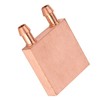 Greensen Wasserk1hlung Kupferblock W?rmehalbleiterk1hlung 40 X 40 X 10 Mm