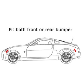 iJDMTOY Universal Fit Blue Finish JDM Quick Release Fastener Kit Compatible With Car Bumper Trunk Fender Hatch Lid