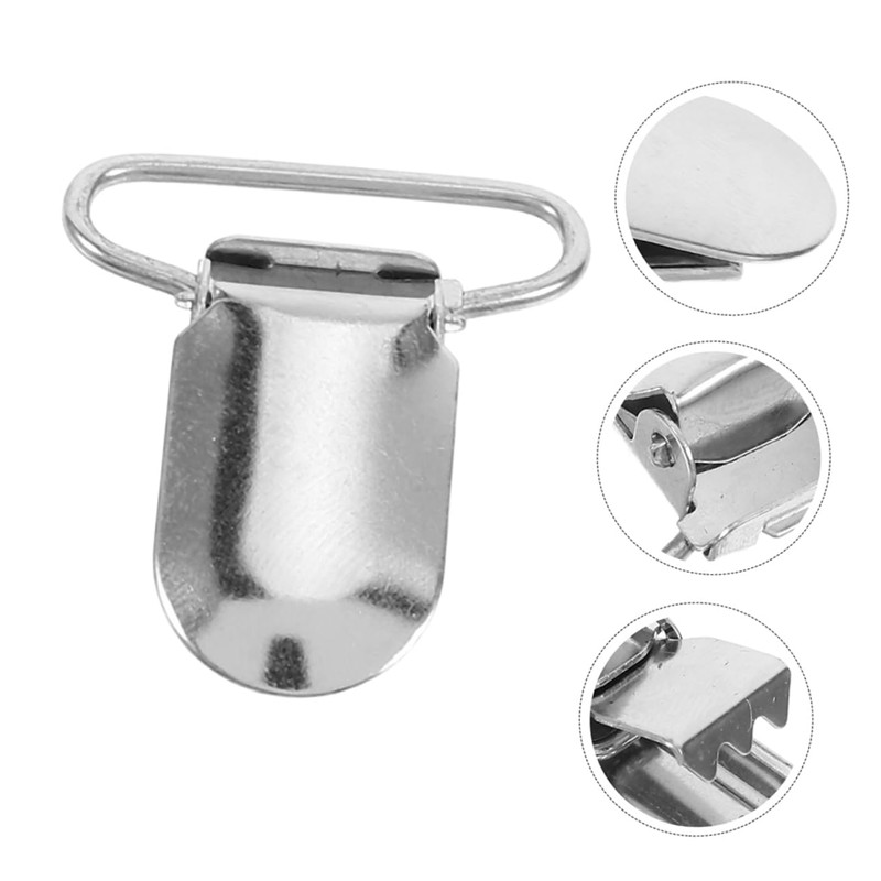 Mobestech 25PCS Metal Suspender Clips Clamps for Tablecloths Sofa Cushions