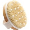 Cepillo corporal de madera con cerdas naturales – Exfoliación y