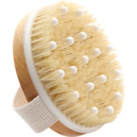 Cepillo corporal de madera con cerdas naturales – Exfoliación y masaje Triko